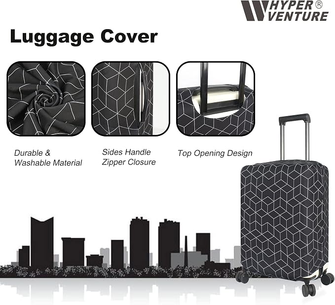 HYPER VENTURE Washable Luggage Cover - Image 3