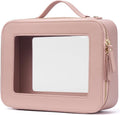 Popvibe Clear Makeup Bag Travel Cosmetic Case Transparent Toiletry Bag by POPVIBE