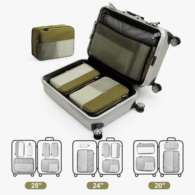5 Set Compression Packing Cubes - Image 7