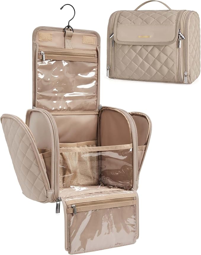 BAGSMART Makeup Bag for Women by BAGSMART