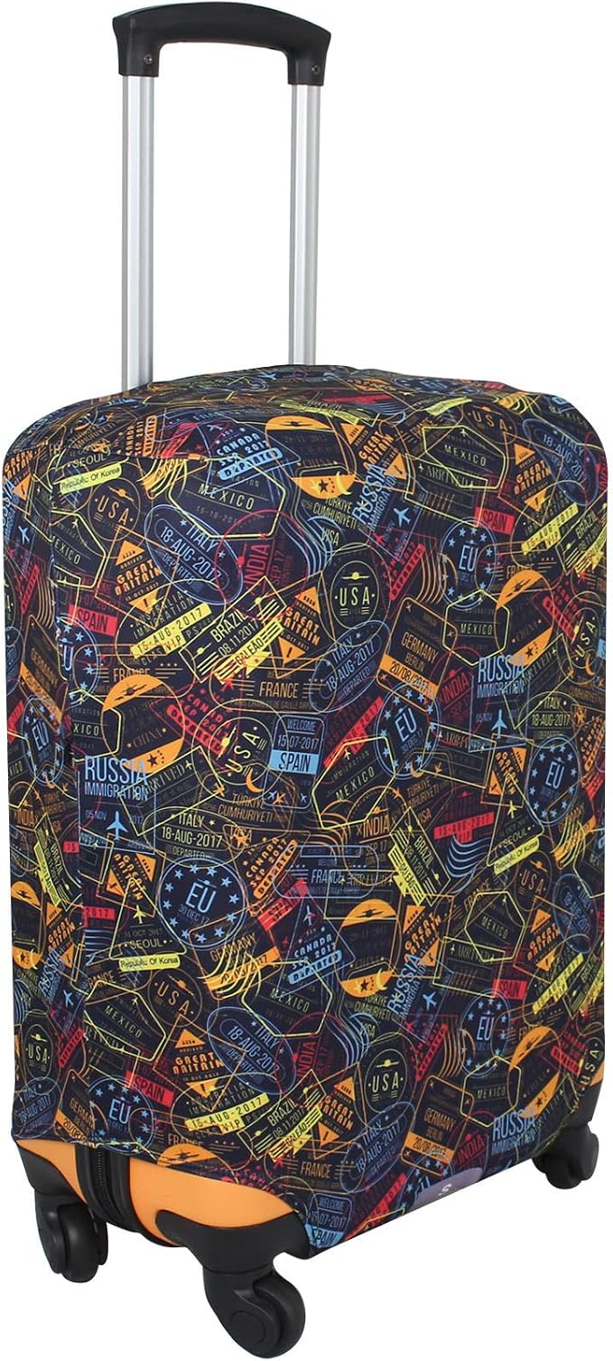 Explore Land Travel Luggage Cover Suitcase Protector Fits 18-22 Inch Case - Image 2
