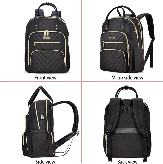 Laptop Backpack for Women Men, School Backpacks for Teens Girls Boys, 17.3 Inch - Image 6
