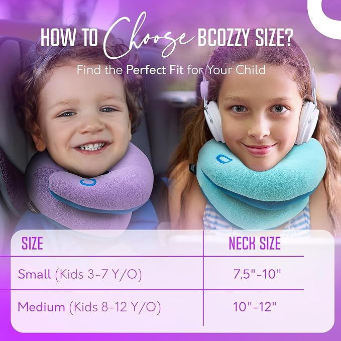 BCOZZY 3-7 Y/O Kids Travel Pillow - Image 5
