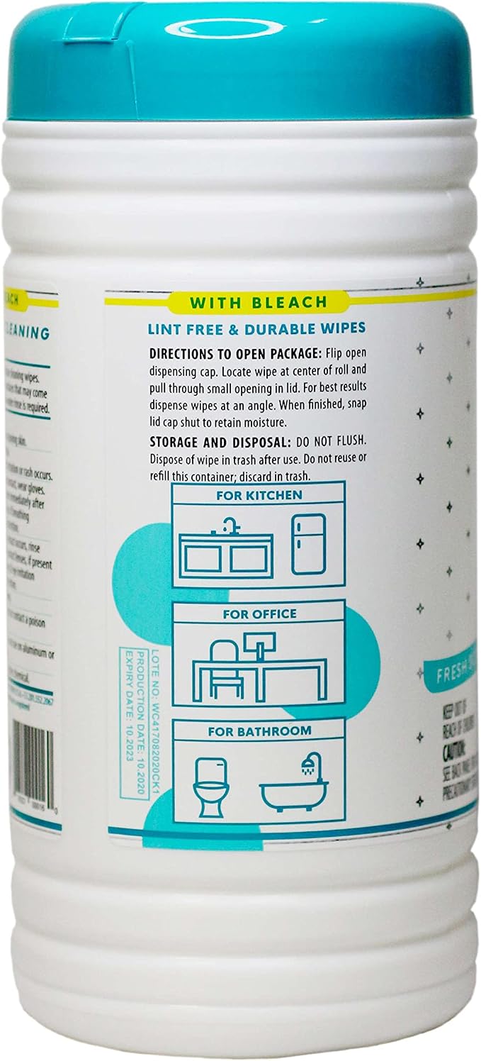 6 Pack Surface Cleaning Wipes - Image 3
