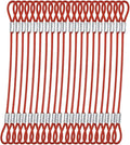 15 pcs 7.9 inch 3mm Thickness Stainless Steel Wire Cable by Bytiyar