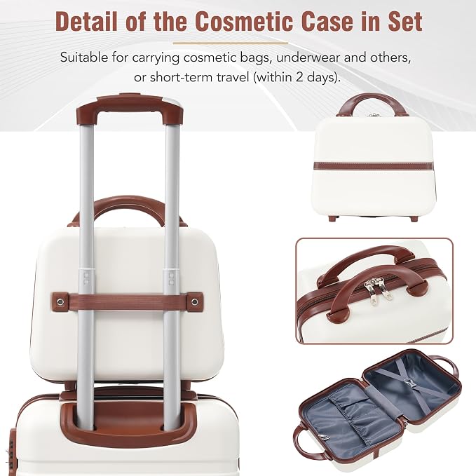 Merax Luggage Set 3 Piece Suitcase Set - Image 6
