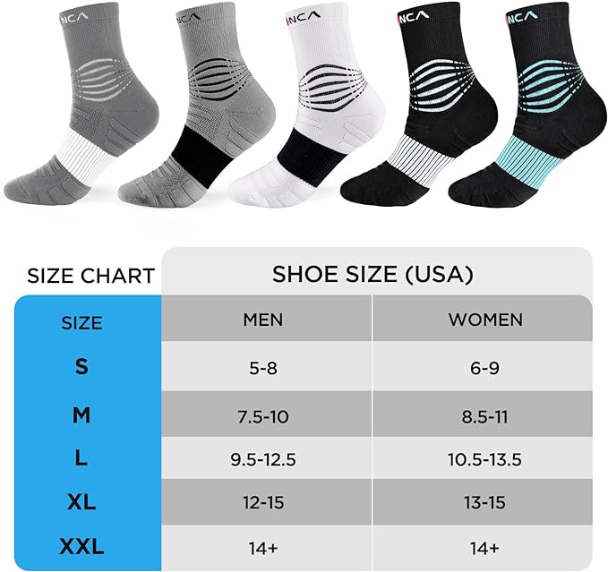 NEENCA Medical Compression Socks, Ankle Compression Stockings - Image 6