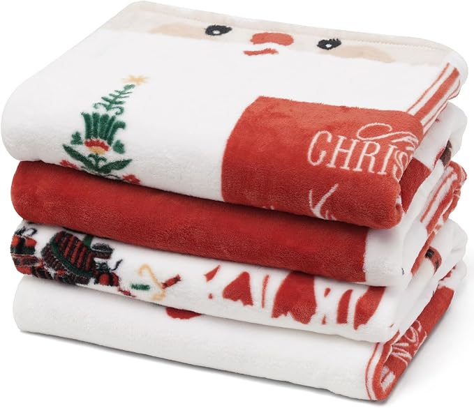 PHF Printed Fleece Blanket King Size, No Shed No Pilling Ultra Soft Plush Cozy by PHF