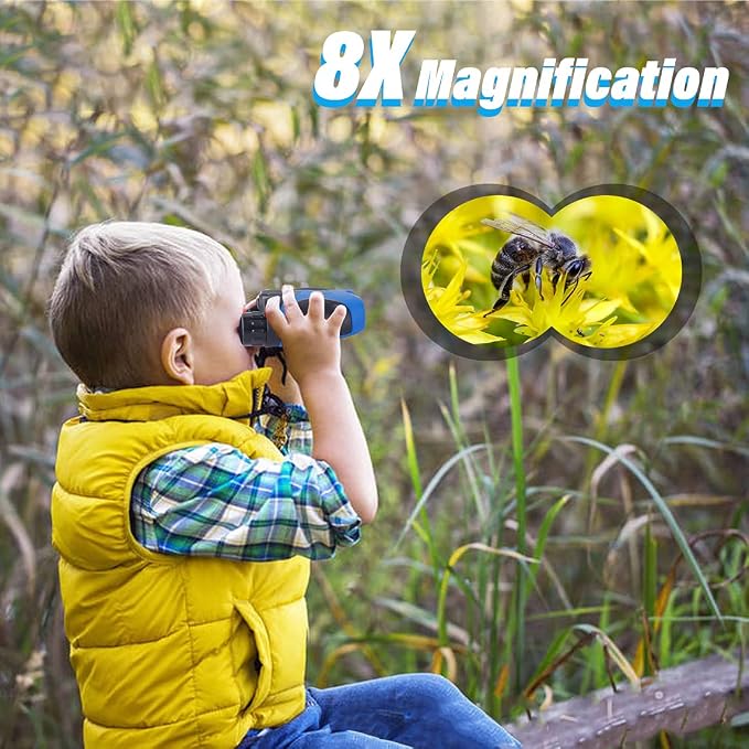 Perfect Binoculars for Kids, VNVDFLM Compact Waterproof Binoculars for Teens - Image 2