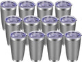 VEGOND 20oz Tumbler with Lid and Straw Stainless Steel Tumbler Cup Bulk Vacuum by VEGOND