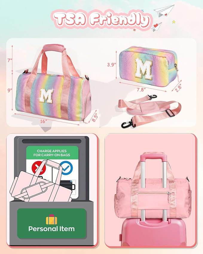 Christmas Gifts for Kids-Girl Gym Bag - Image 3