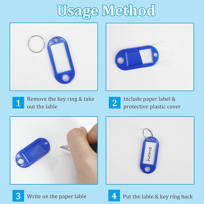 Portable Zippered Key Organizer, Waterproof Fireproof Key Case - Image 7