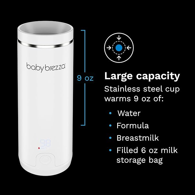 Baby Brezza SuperFast Portable Baby Bottle Warmer – 67% Faster - Image 5