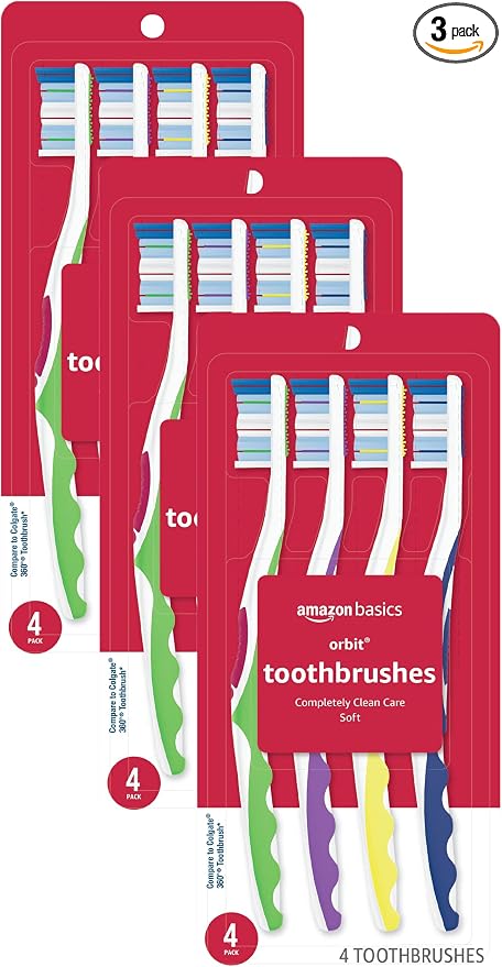 Amazon Basics Orbit Toothbrushes by AmazonBasics