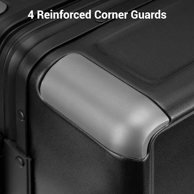 LEVEL8 Zipperless Carry On Suitcase Airline Approved - Image 4