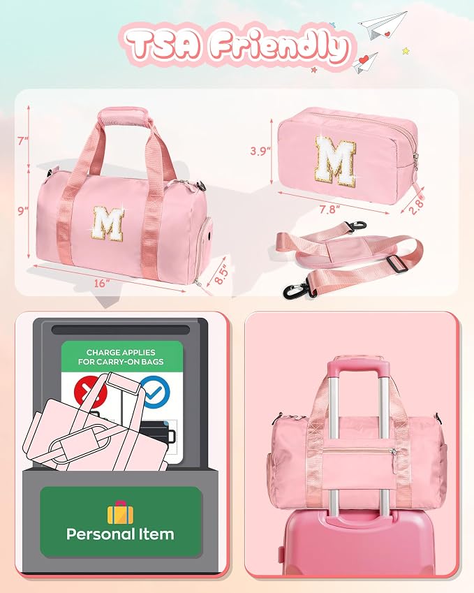 Ballet Dance Gifts for Little Girls-Girl Gym Bag - Image 3