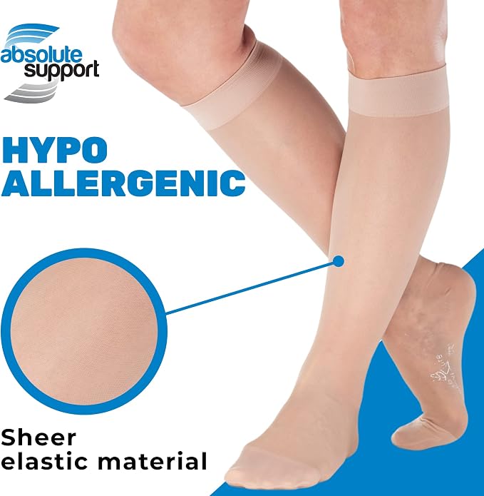 Made in USA - Sheer Compression Socks - Image 3