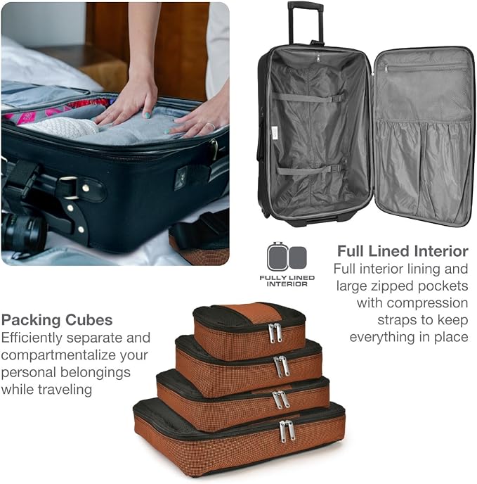 Travel Select Amsterdam 25-Inch Softside Expandable Rolling Upright Luggage - Image 10