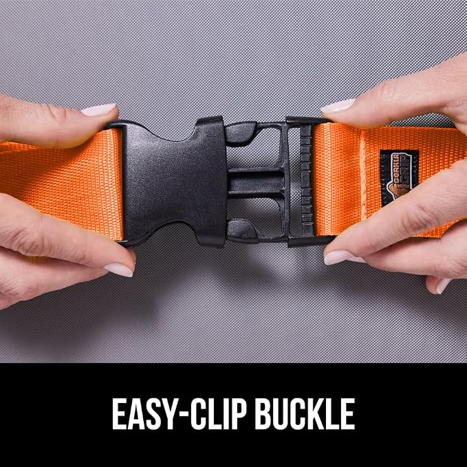 GORILLA GRIP Heavy Duty 8 Pack Adjustable Luggage Straps - Image 7