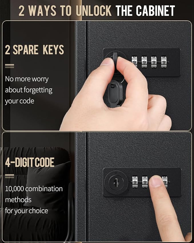 Uniclife 100 Position Slotted Key Cabinet - Image 4