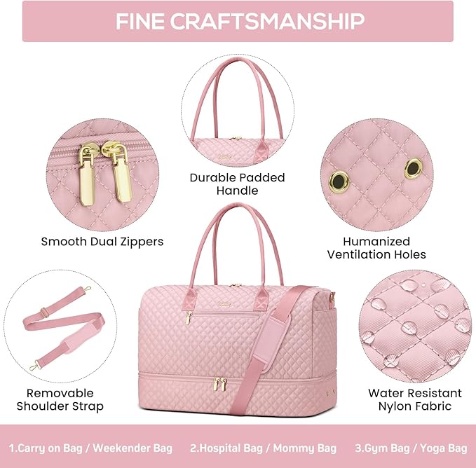 Travel Weekender Bags for Women - Image 5