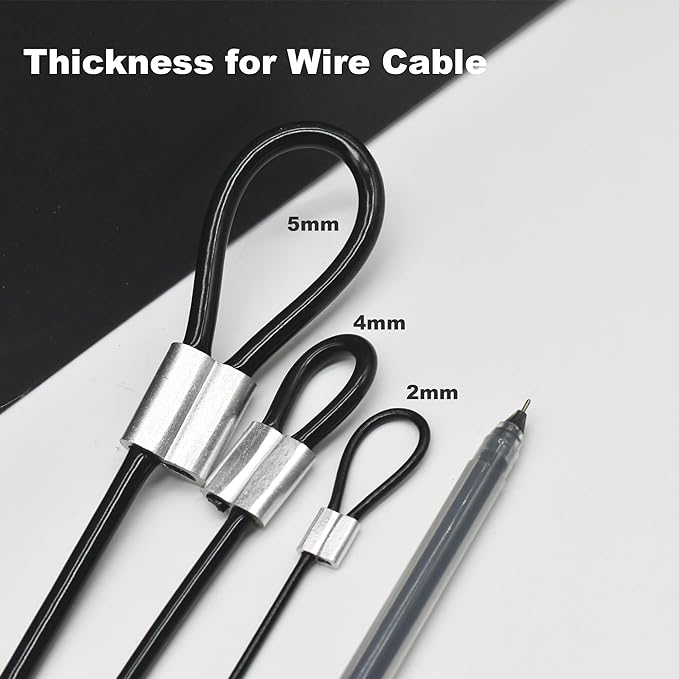 10 Pcs 2mm Wire 24 inch Vinyl Coated Stainless Steel Cable - Image 3