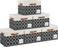 GhvyenntteS 6 Pack Fabric Storage Bins by GhvyenntteS