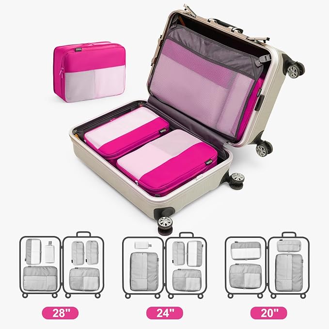 5 Set Compression Packing Cubes - Image 7