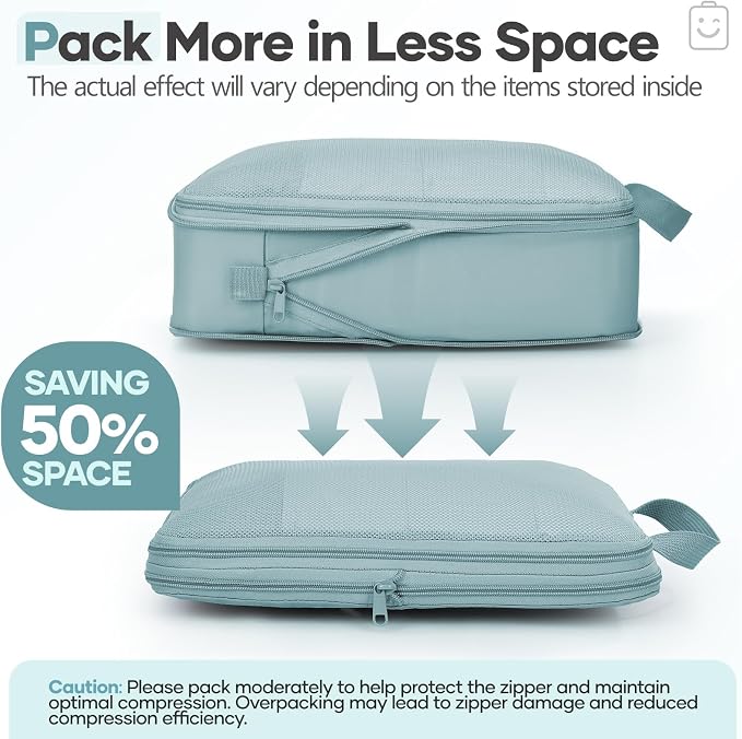 Veken 11 Set Compression Packing Cubes - Image 4