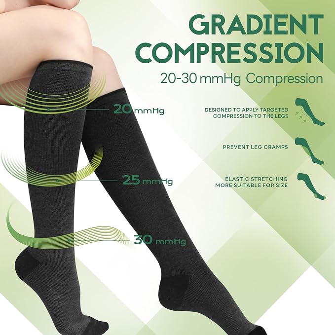 SONORAN Bamboo Viscose Compression Socks - Image 3