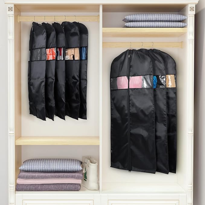 Univivi Garment Bag Suit Bag for Storage and Travel 43 inches, Lightweight - Image 6