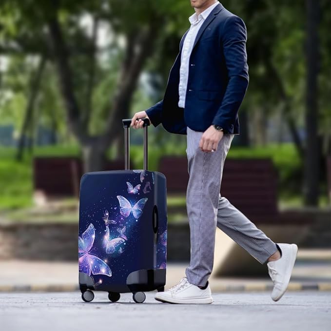 Travel Luggage Cover Anti-scratch Baggage Suitcase Protector Fits 18-21 Inch - Image 3