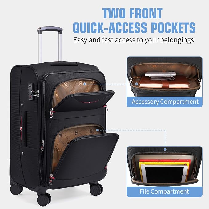 Softside Expandable Luggage - Image 7