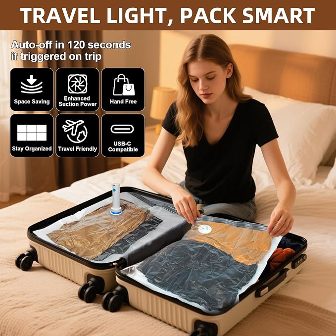 20 Pack Vacuum Storage Bags, Space Saver Bags - Image 8