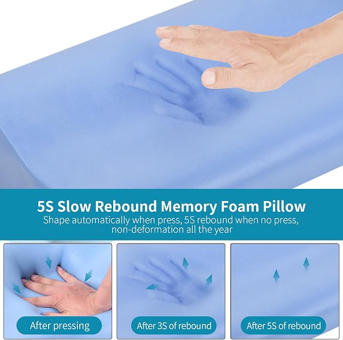 Memory Foam Pillows Neck Pillow Bed Pillow - Image 4