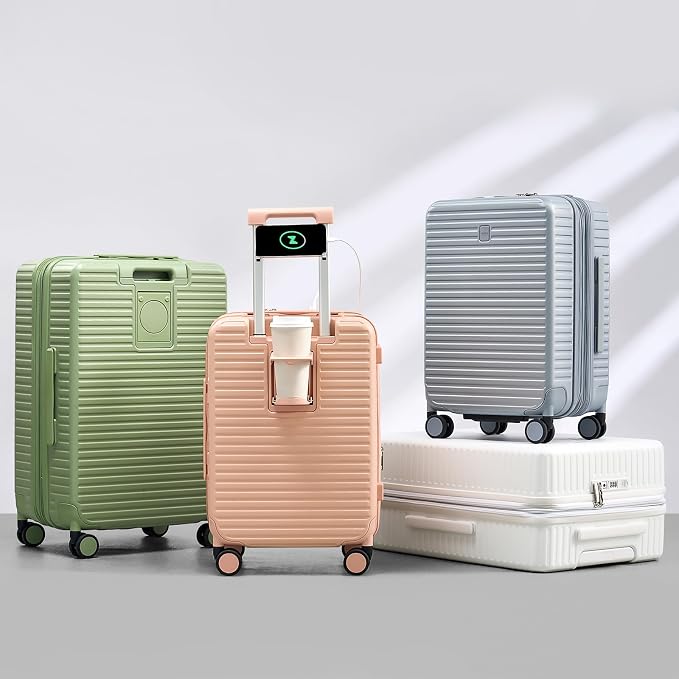 Hard Shell Suitcases Travel Expandable Luggage, 24 Inch Check in Luggage - Image 12
