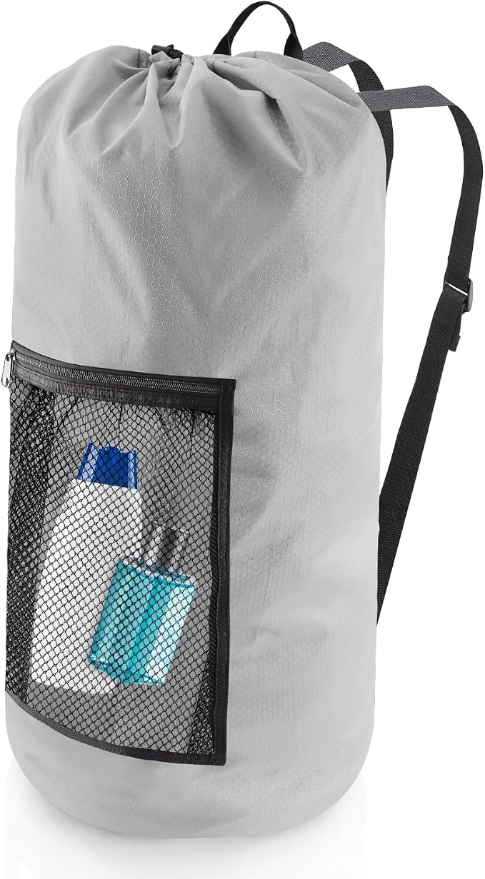 Laundry Bag Backpack, Extra Large Travel Laundry Bag by Unknown