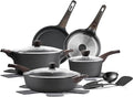 SENSARTE Pots and Pans Set Non stick, Non toxic Healthy Induction Cookware Set by SENSARTE