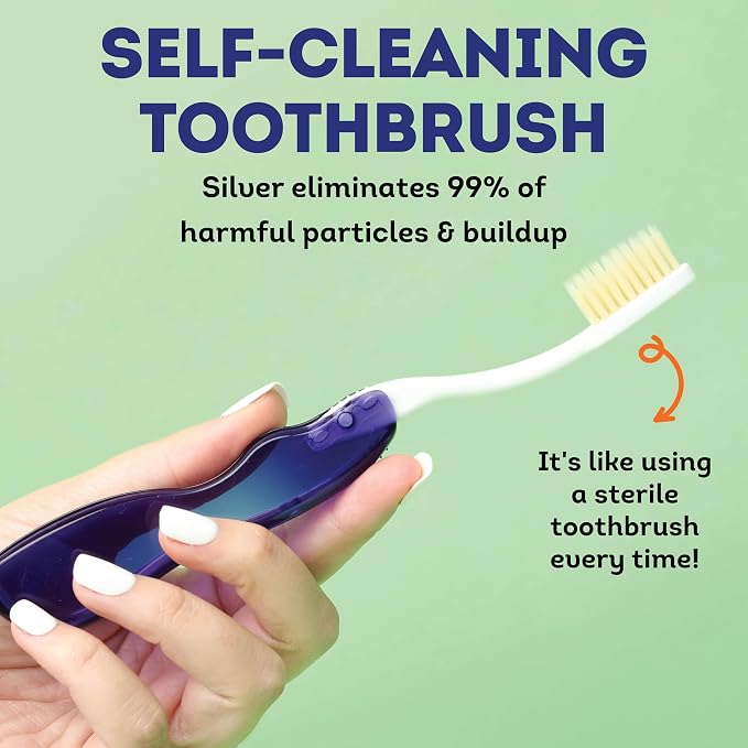MOUTHWATCHERS Soft Flossing Folding Travel Toothbrush, Ultra Clean, Good - Image 5
