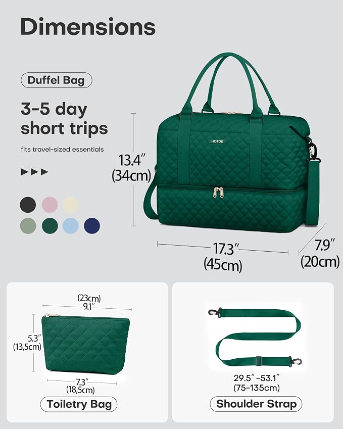 HOTOR Travel Duffel Bag - Image 8