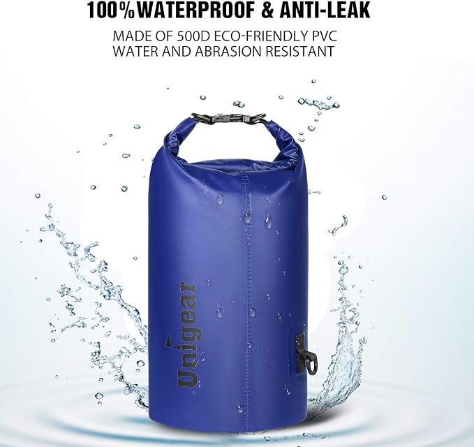 Unigear Dry Bag Waterproof, 2L/5L/10L/20L/30L/40L Floating and Lightweight Bags - Image 4