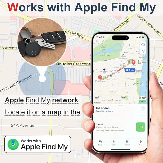 Air Tracker Tags 4 Pack Luggage Tracker Works - Image 2