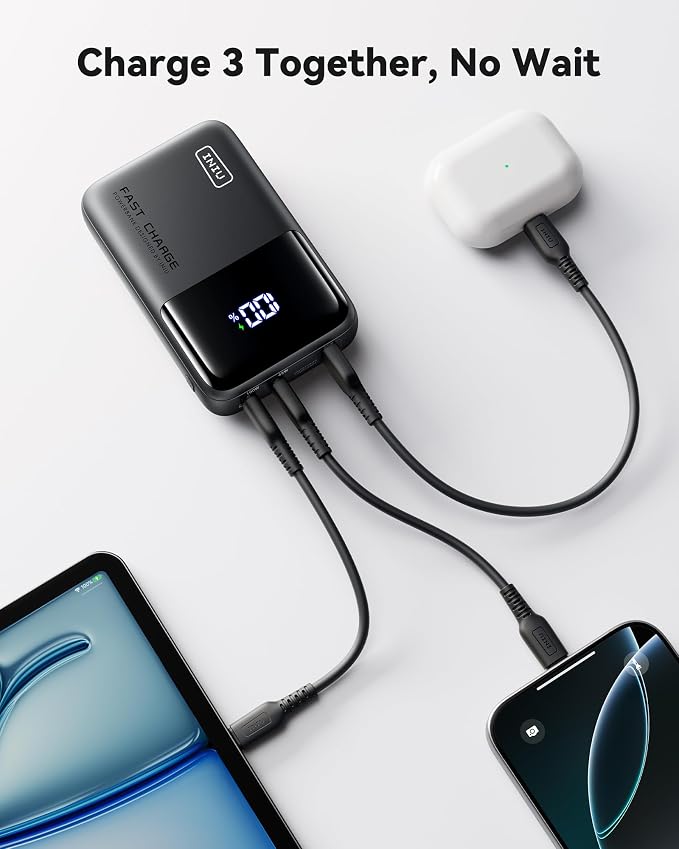 INIU Power Bank, 25000mAh 100W High Capacity USB C Laptop & Phone Portable - Image 6