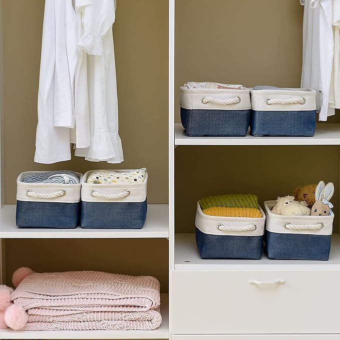 TheWarmHome Storage Bins for Shelves - Image 2