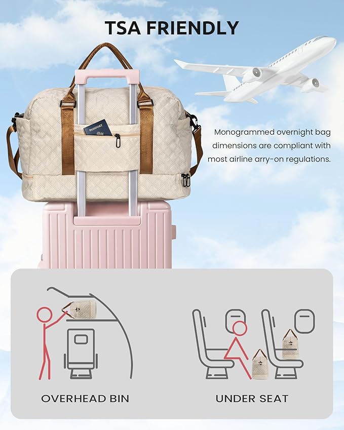 Personalized Gifts-Initial Duffle Bag - Image 4