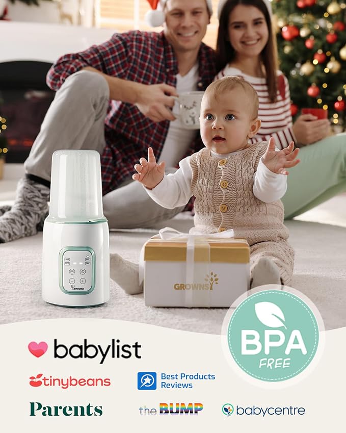 GROWNSY Baby Bottle Warmer, 8-in-1 Fast Baby Milk Warmer - Image 6