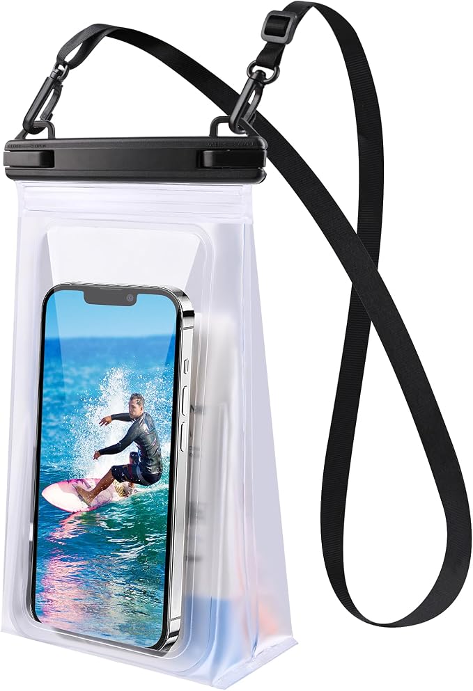 IPX8 Waterproof Phone Pouch Floating, Waterproof Bag, Cell Phone Dry Bag by PEDVSTY