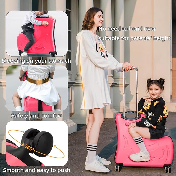 Travel Gear: Premium Toddler Ride-On Luggage - Image 2