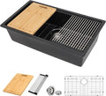 32 Granite Composite Kitchen Sink by DONSDEY