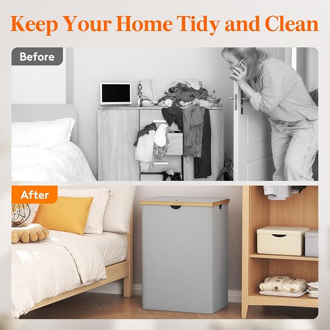 Lifewit 160L Double Laundry Hamper - Image 9